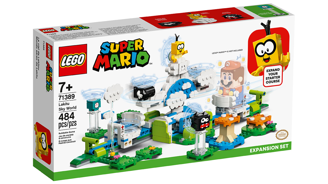 LEGO Super Mario Lakitu Sky World Expansion Set Merchandise Nintendo Official Site